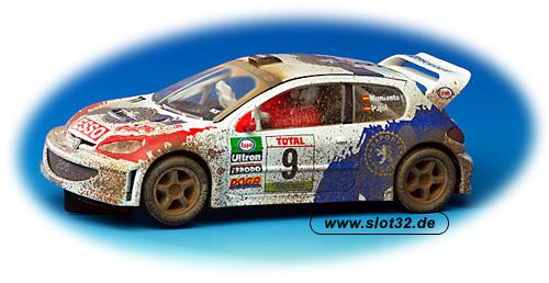 SCX Peugeot 206 WRC dirty